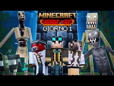 COSTRUISCO un CASTELLO per DIFENDERCI dai DWELLER su MINECRAFT!!