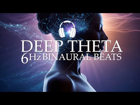 6 Hz - Theta | Pure Binaural Frequency - Deep relaxation #binauralbeats