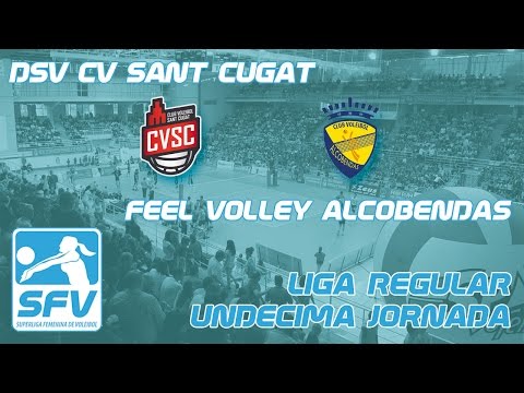 SVF1617 - Jornada 11 - DSV Sant Cugat - Feel Volley  Alcobendas