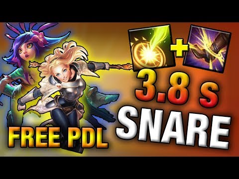 Neeko ADC e Lux Suporte é Free PDL! 3.8 segundos de snare é IMORAL!