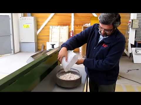 Вибро мельница LM2 в работе / Vibro Mill LM2 in operation