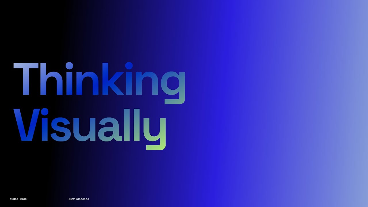 How I Think Visually (and Why It Matters)