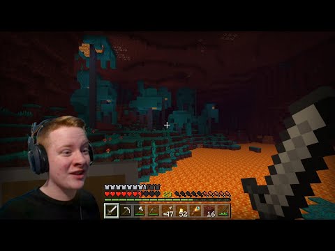Exploring the nether! | Minecraft