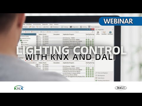Webinar: Lighting control with KNX and DALI