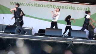 Joe McElderry Until The Stars Run Out /  Ambitions @ Bents Park 24/07/2011