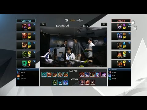 CJ vs JAG Game 3 Highlights (Champions Spring Korea 2015 Playoffs Round 1)