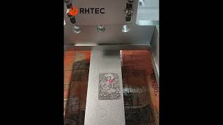 3D Fiber Laser Engraving Machine for Curved Engraving and Relief Engraving