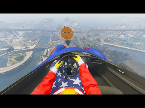 INCREDIBLE MEGA JUMP VERY CRAZY!! - GTA V ONLINE