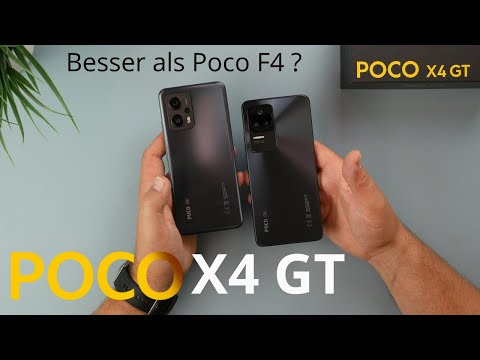 Xiaomi Poco X4 GT I Besser als Poco F4 ? I Unboxing & erster Eindruck + Vergleich I deutsch I 2022