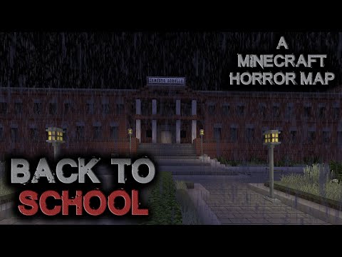 Minecraft Horror Map - Back to School