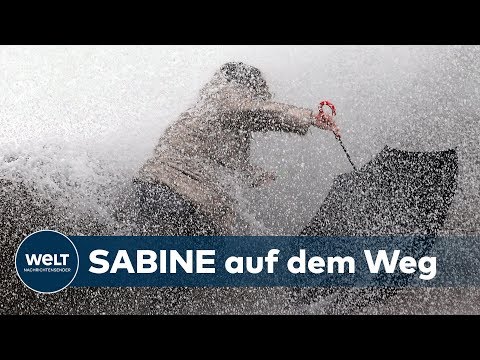 STURM SABINE: Vorbereitungen auf das Orkantief werden bereits getroffen