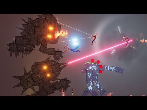 Fullmetal Monsters vs Avengers and METAL GOLEM - People Playground 1.21.3