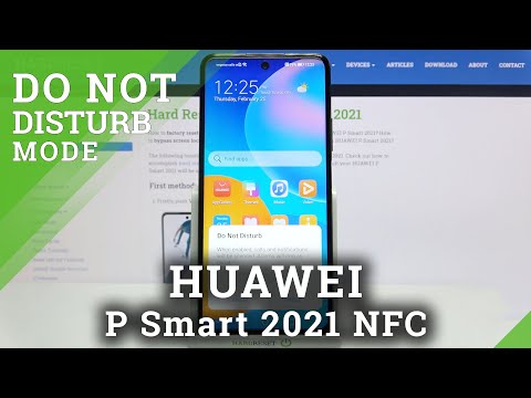 How to Enable DND Mode on HUAWEI P Smart 2021 NFC – Turn On Do Not Disturb Mode