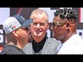 ANDY RUIZ VS LUIS ORTIZ JR - FIRST FACE OFF AT KICK-OFF PRESS CONFERENCE