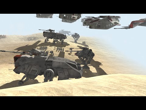 Clones Invade Tatooine- 13th iron brigade