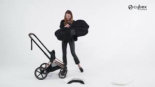 How to Set Up the Lux Carry Cot I PRIAM Stroller Travel System I CYBEX