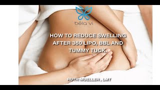 Reduce Swelling After Tummy Tuck & BBL. Lymphatic massage in Atlanta.