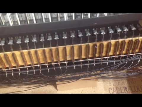 Converting the Wyvern Exeter Organ - part 21  Testing the KB Wiring