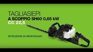 Supherba Tagliasiepi - Nero e Verde - 650mm