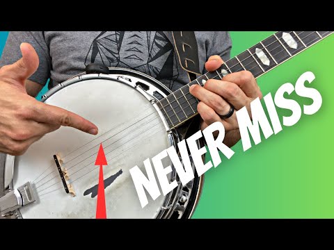 How To Pick The Banjo Without Missing - Banjo Pick Accuracy