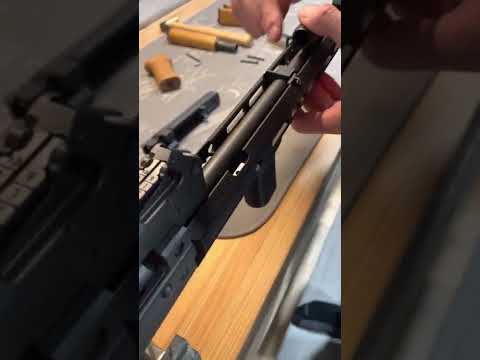 SLR Rifleworks AK hand guard and gas tube installation