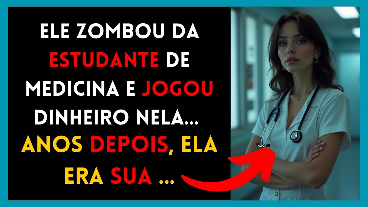 Ele Zombou da Estudante de Medicina e Jogou Dinheiro Nela...Anos Depois, Ela Era Sua...