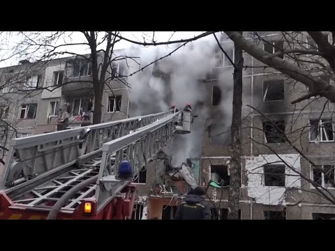 ‘Air raid sirens blaring’: Latest on major Russian attack on Kyiv