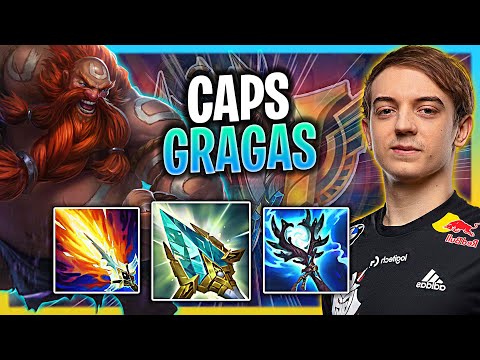 CAPS BRINGS BACK GRAGAS MID!| G2 Caps Plays Gragas Mid vs Akali!  Season 2024