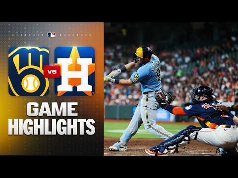 휴스턴 VS 밀워키 0:2 MLB 스포츠하이라이트