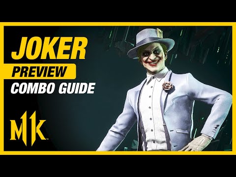Mortal Kombat 11: JOKER Combo Guide - Step By Step (Preview)
