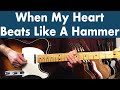 How To Play When My Heart Beats Like A Hammer | Eric Clapton & B.B. King Guitar Lesson + TABS