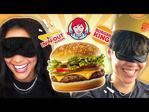 The Blindfolded Fast Food Burger Challenge