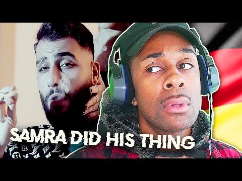AMERICAN REACTS TO GERMAN RAP | SAMRA - WEISS (prod. by Lukas Piano & Greckoe)