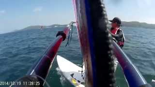 preview picture of video 'Windsurfing Trip from Wong Shek to Tap Mun in Hong Kong'
