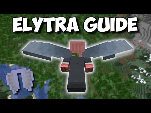 How To Get & Use ELYTRA In Minecraft!! - The Ultimate Elytra Guide