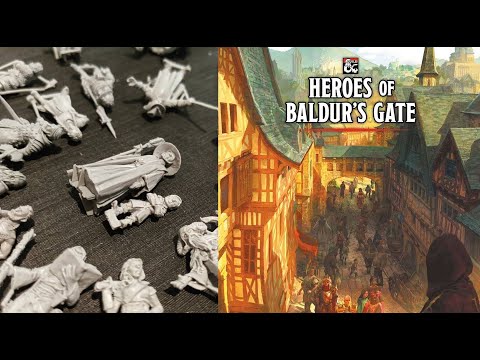 Mháires Meditatives Malen: Westfalia-Minis für Simyala und DnD-Minis für Heroes of Baldur's Gate