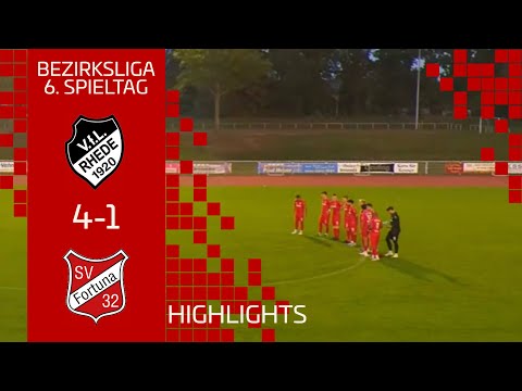 VFL Rhede - SV Fortuna | 6. Spieltag