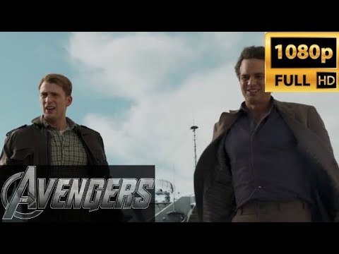 The Avengers (2012)-Steve Rogers Meets Bruce Banner & Natasha Romanoff Movie Clip