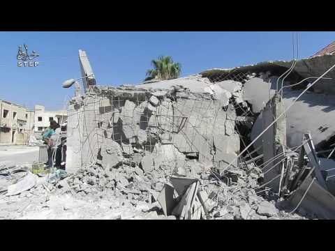 ادلب..سوريه : شاهد..فيديو.. عشرات القتلى بقصف روسي "انتقامي" على حلب وإدلب !!