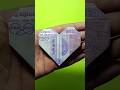 Money Heart Using 100 Rs Note दिल For Loved Ones ️ Money Heart Origami Craft Shorts