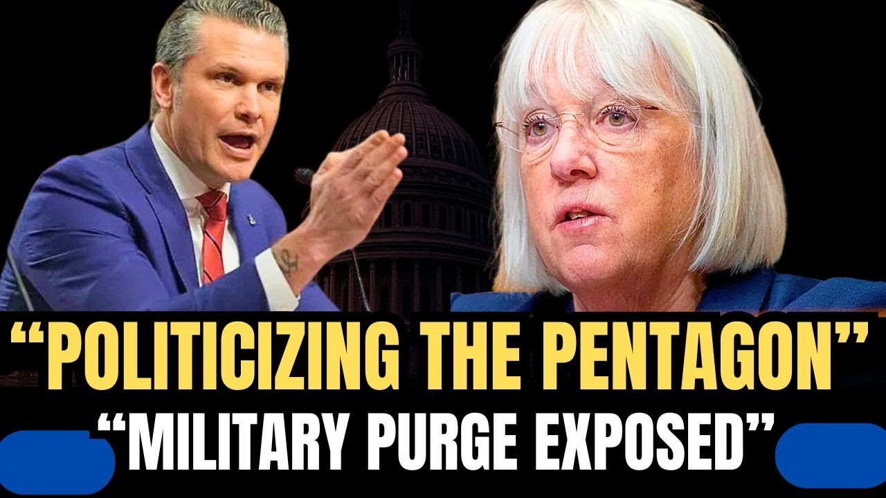 Murray EXPOSES Hegseth’s Political Purge Inside the Pentagon