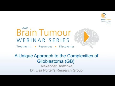 A Unique Approach to the Complexities of Glioblastoma (GB)