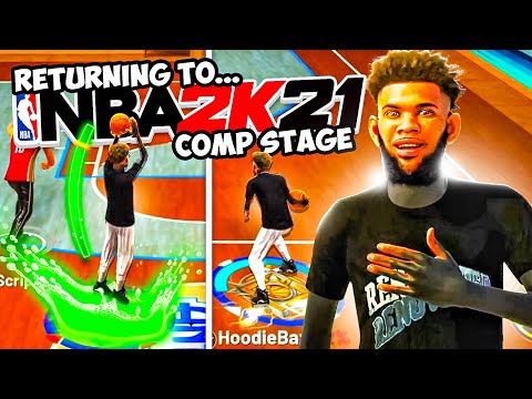 I made my return to the COMP STAGE in NBA 2K21 and COULD NOT BE STOPPED..