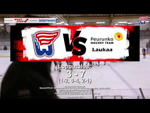 Warkis/PiPS vs Peurunka HT -Maalikooste -Luode Areena, Varkaus (18.01.2020)