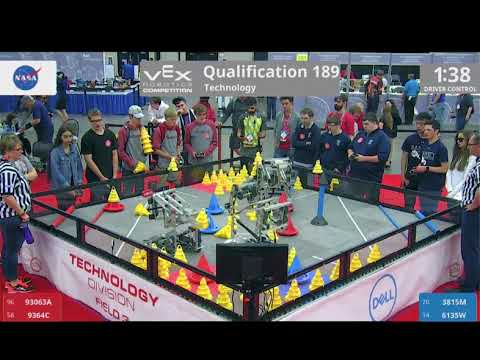 2018 Vex Worlds Technology Q189