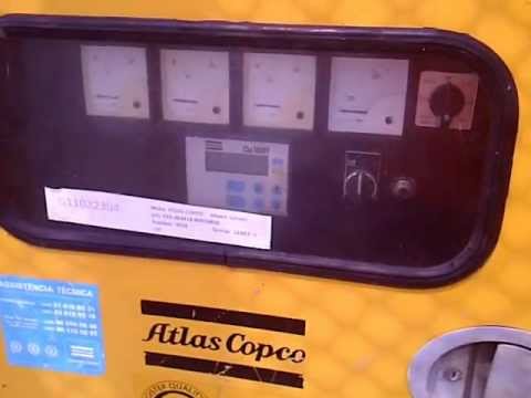 Atlas Copco portable generator soundenclosed QAS 60 in running condition