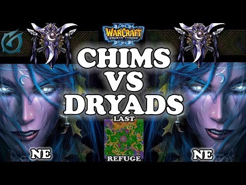 Grubby | Warcraft 3 TFT | 1.29 | NE v NE on Last Refuge - Chims vs Dryads!