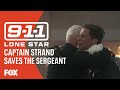 Captain Strand Saves Sergeant O'Brien From A Fire | Season 3 Ep. 7 | 9-1-1: Lone Star