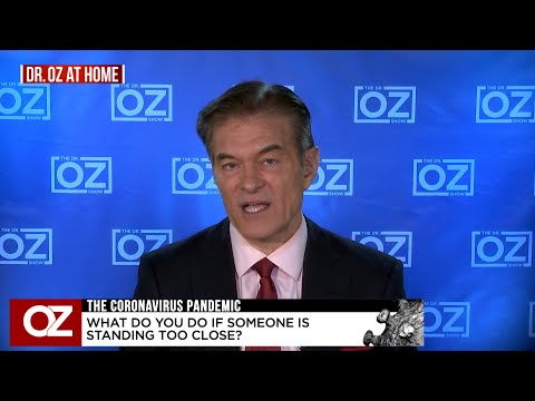Etiquette Expert Elaine Swann Tells Dr. Oz The Best Way To Ask Someone To Give You More Space.