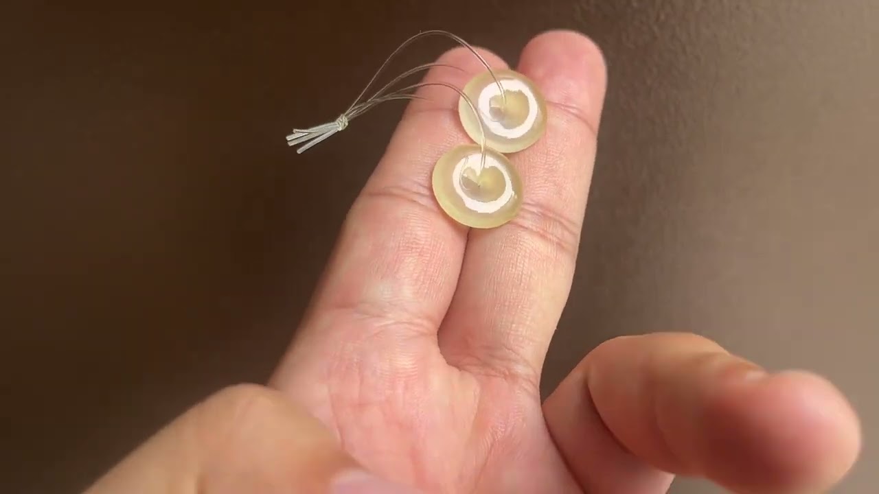 Core-Ice Rocksugar Buckle Earring Pair